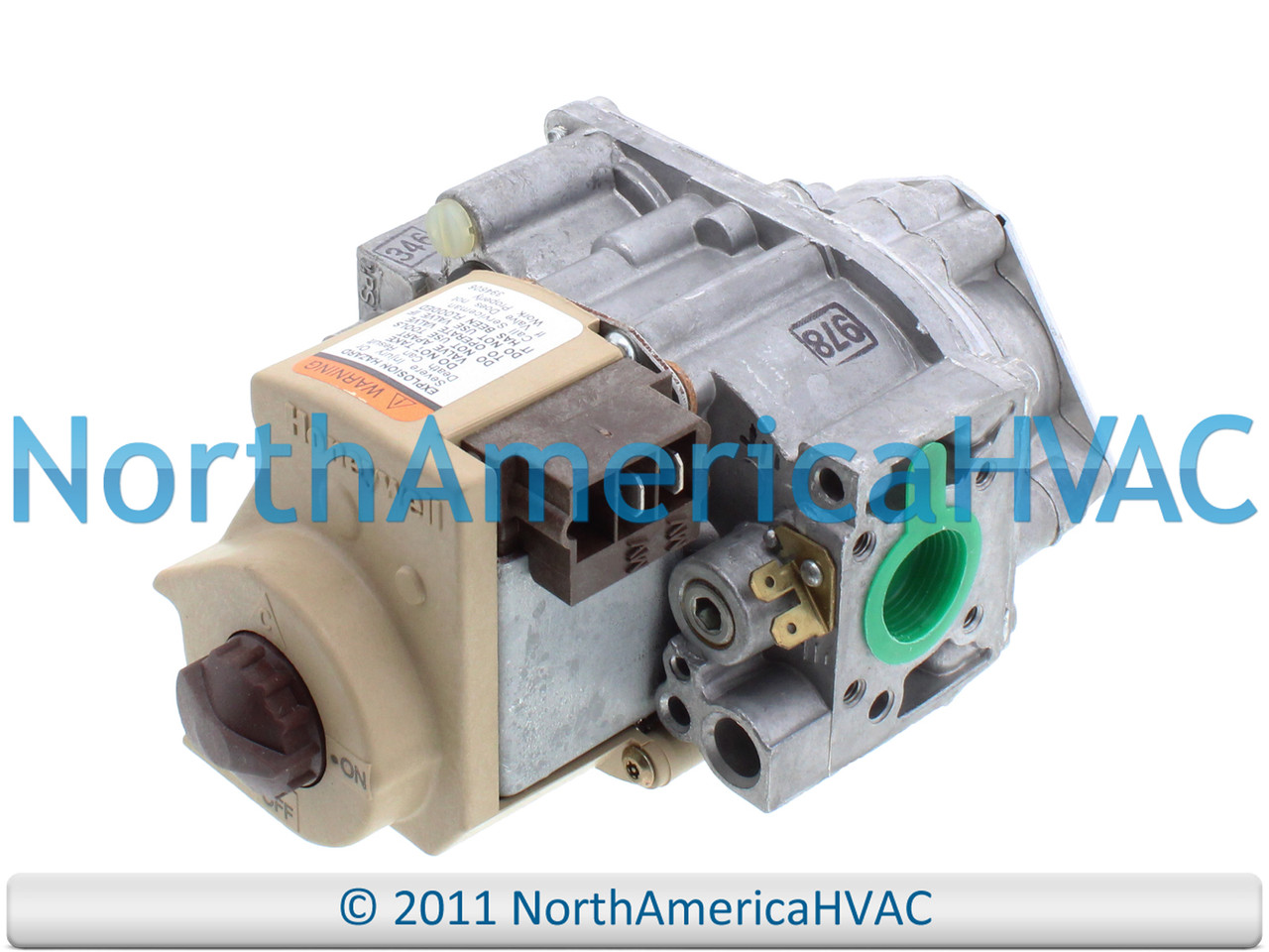 OEM Furnace LP Gas Valve Replaces Honeywell VR8205C1131 - North